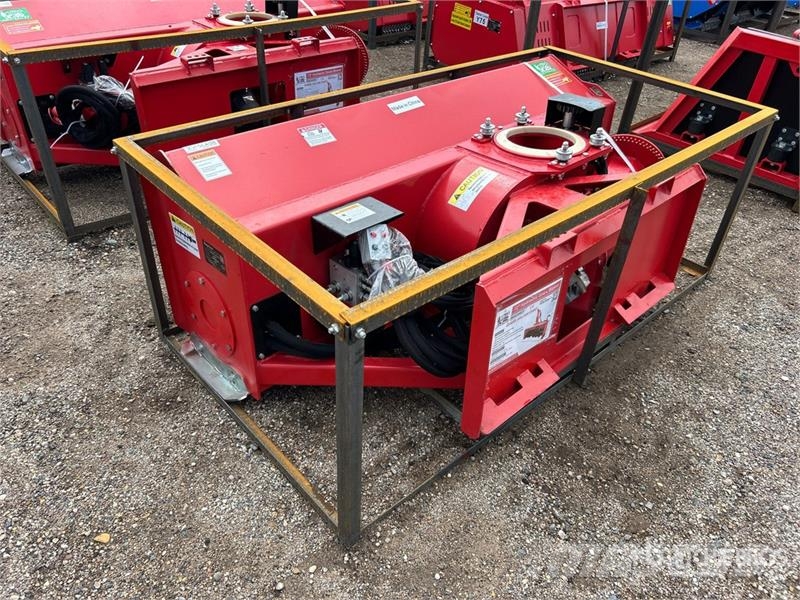  Raytree RHSB72 72 in Hydraulic Control Skid Steer  Snøfresere