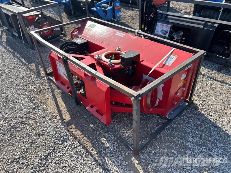  Raytree RHSB72 72 in Hydraulic Control Skid Steer  Snøfresere