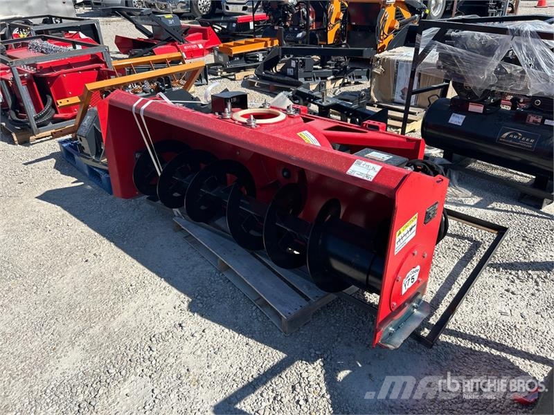  Raytree RHSB72 75 in Skid Steer Snowblower (Unused Snøfresere