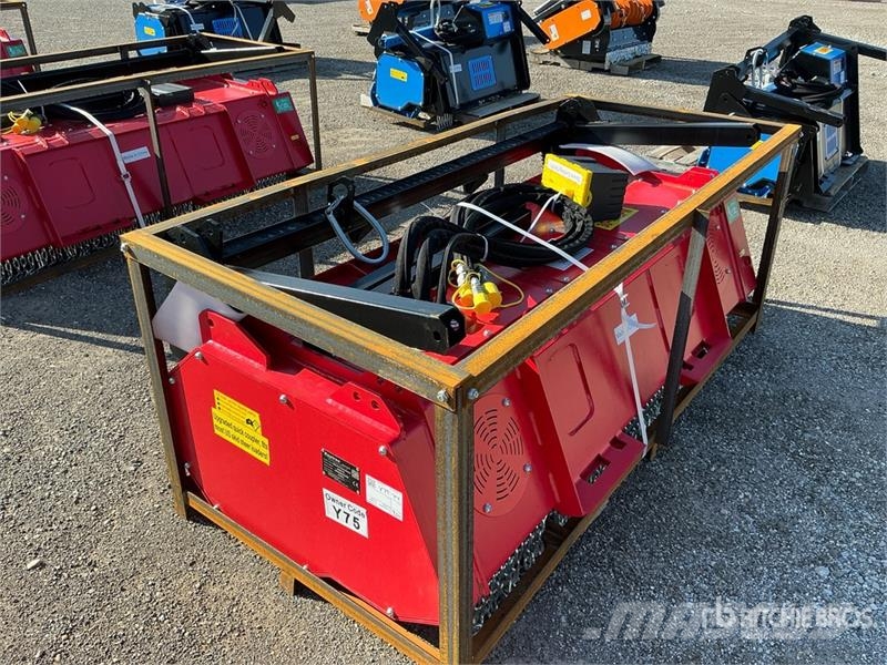 Raytree RMBD72S 72 in Drum Skid Steer Mulcher (Unu Forestry mulchers