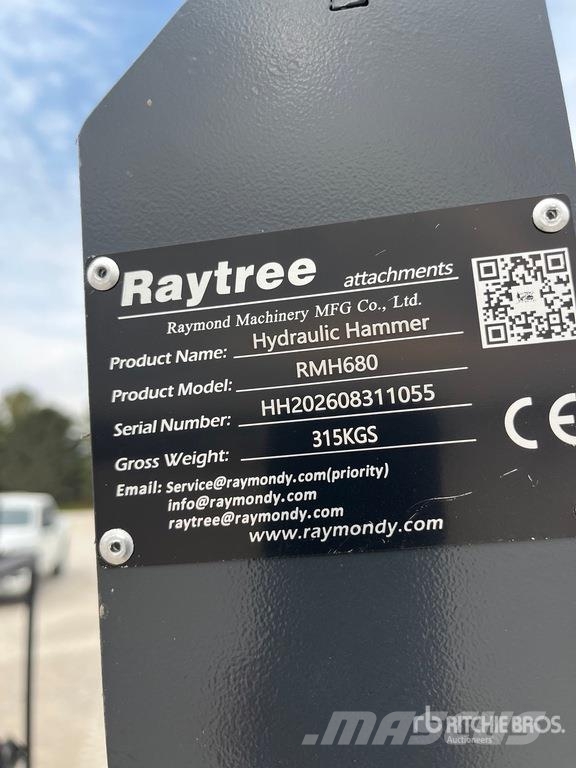 Raytree RMH680 Skid Steer Breaker (Unused) 破碎锤