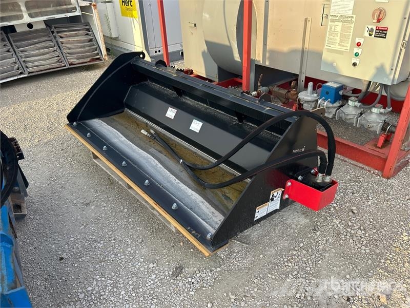 Raytree RMRB72 74 in Skid Steer Power Rake Bucket Ďalšie komponenty