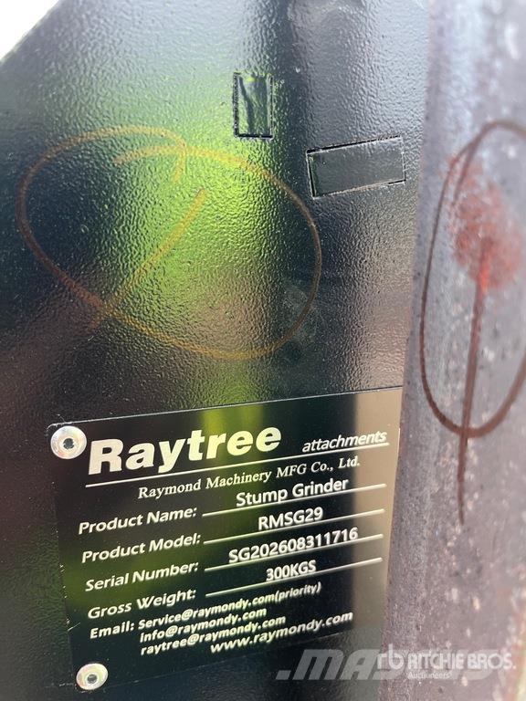  Raytree RMSG29 Skid Steer Stump Grinder (Unused) Rotorkopeggen / rototillers