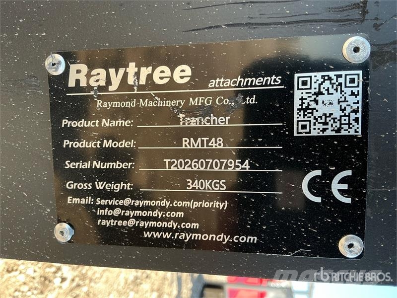 Raytree RMT48 Skid Steer Trencher (Unused) Trenchers