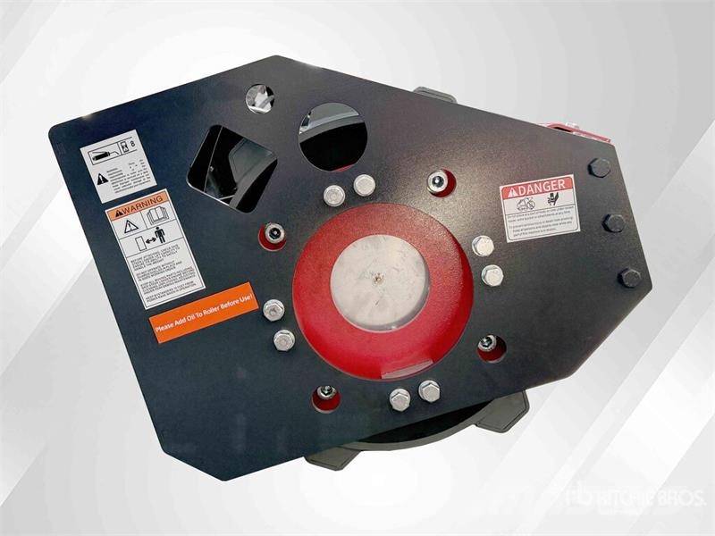 Raytree RMVR76P 76 in Padfoot Skid Steer Vibratory Rolos compactadores