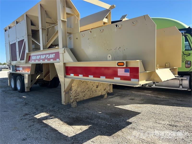 RD Olson 5220 Rip Rap Portable Screen Plant Sieb- und Brechanlagen