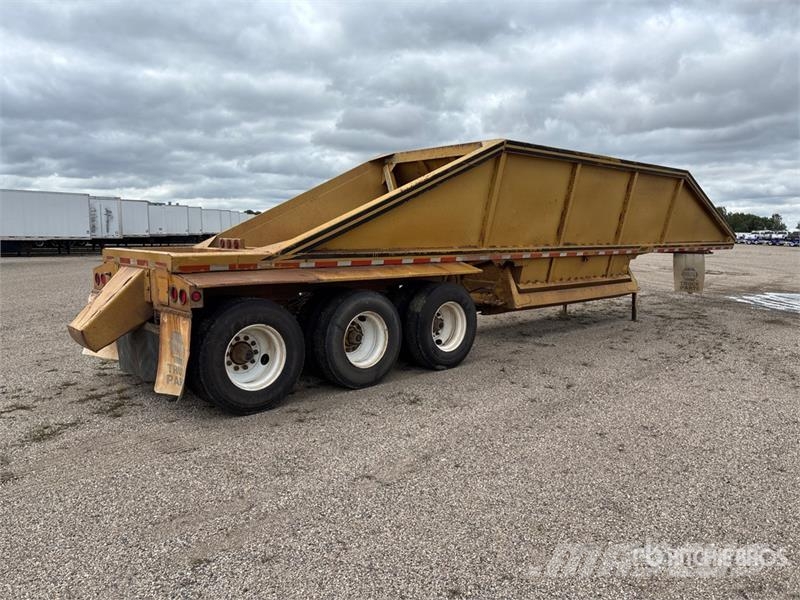 Red River 17 ft Tri/A Belly Dump Trailer Savivartės priekabos