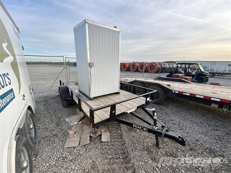Rice RS7612 12 ft S/A Utility Trailer Autre remorque
