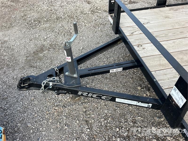 Rice RS7612 12 ft S/A Utility Trailer Autre remorque