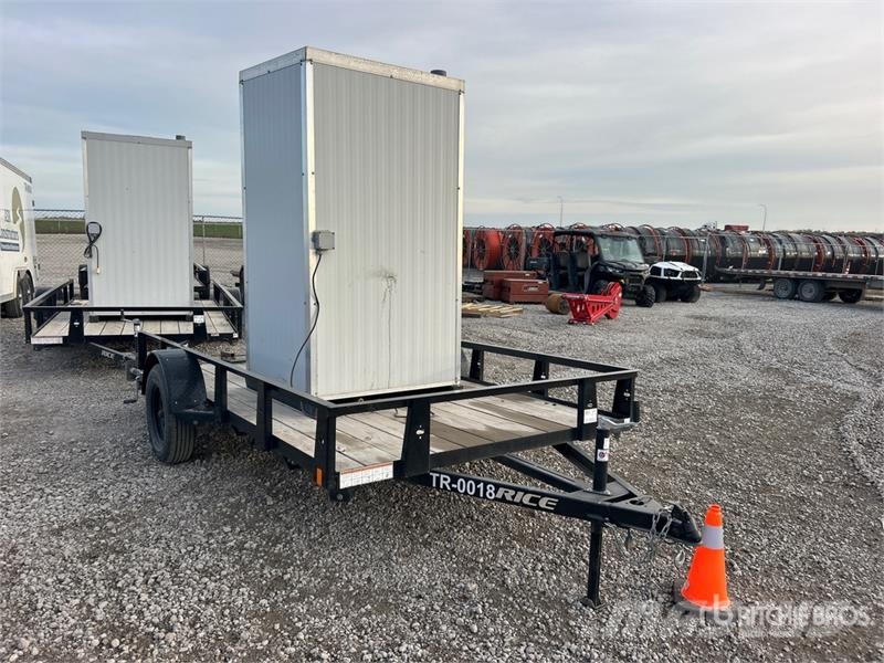 Rice RS7612 12 ft S/A Utility Trailer Autre remorque