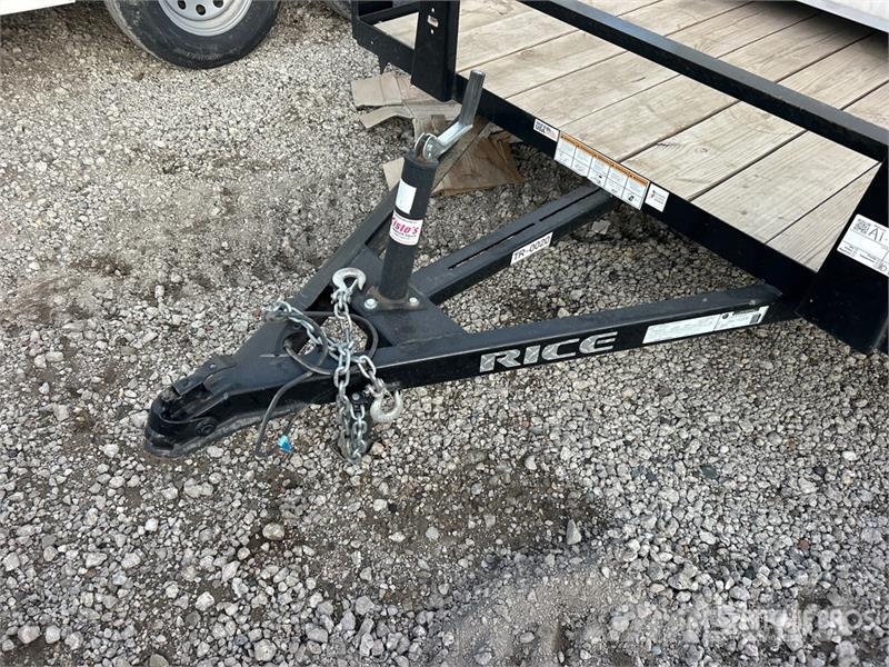 Rice RS7612 12 ft S/A Utility Trailer Autre remorque