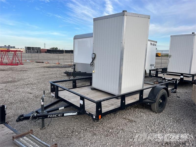 Rice RS7612 12 ft S/A Utility Trailer Autre remorque