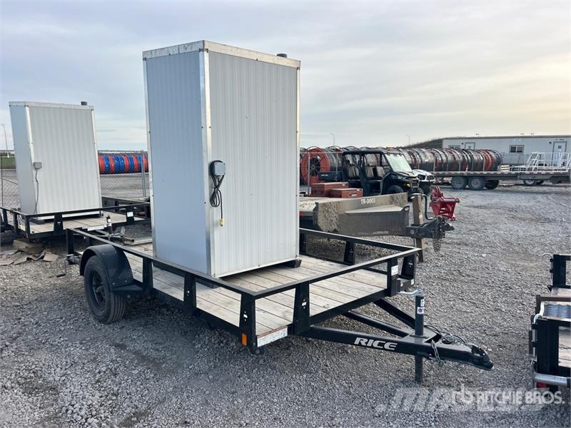 Rice RS7612 12 ft S/A Utility Trailer Autre remorque