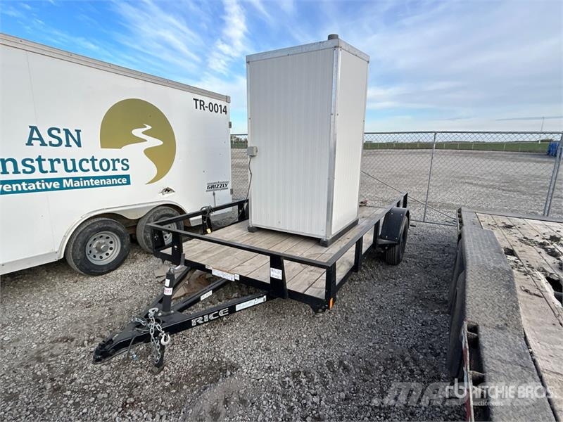 Rice RS7612 12 ft S/A Utility Trailer Autre remorque