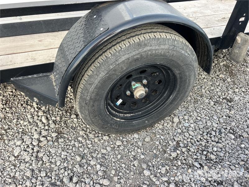 Rice RS7612 12 ft S/A Utility Trailer Autre remorque