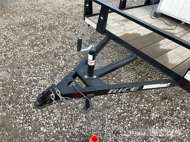 Rice RS7612 12 ft S/A Utility Trailer Autre remorque