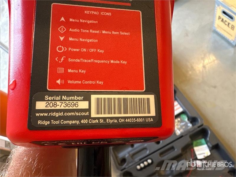 Ridgid 19238 Line Locator Oprema za cevovode