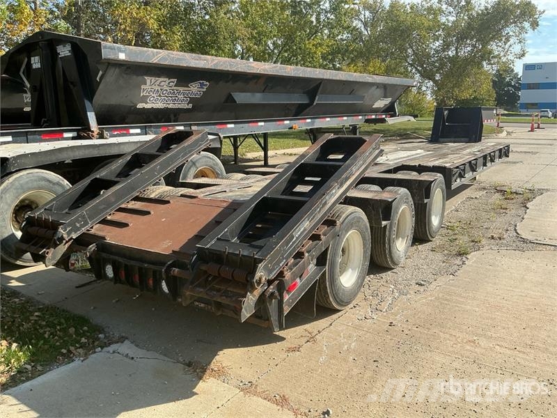 Rogers H3-75LH17-45-15 35 ton Tri/A Lowboy Trailer Dieplader