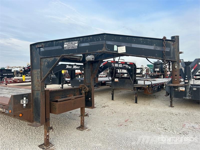 Rolls Rite 48 ft Tri/A Gooseneck Equipment Trailer Трейлери колесного транспортного засобу