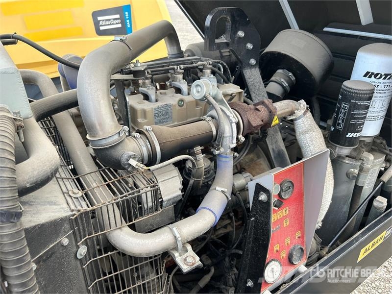 Rotair D185T4F Mobile Air Compressor مكابس