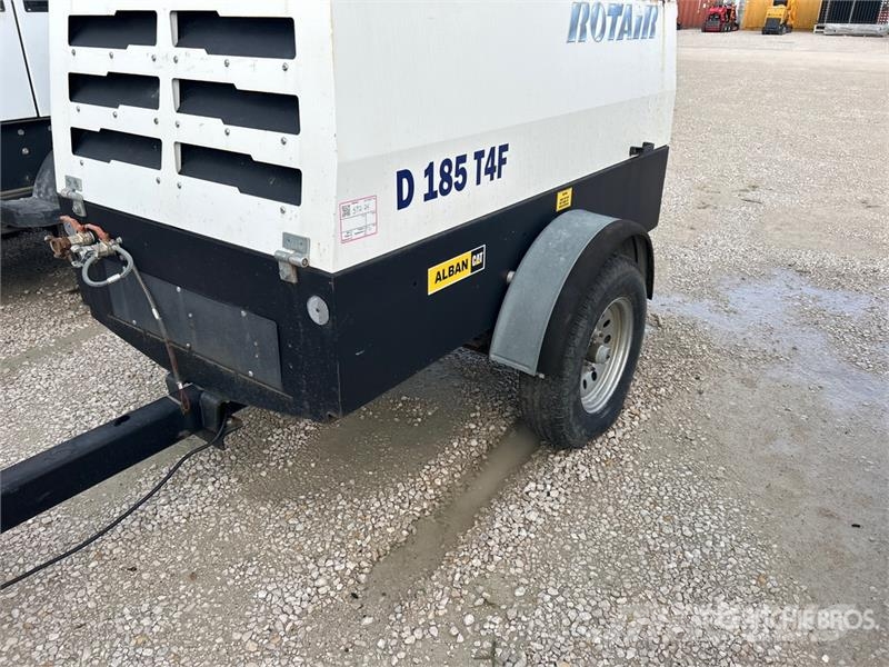 Rotair D185T4F Mobile Air Compressor مكابس
