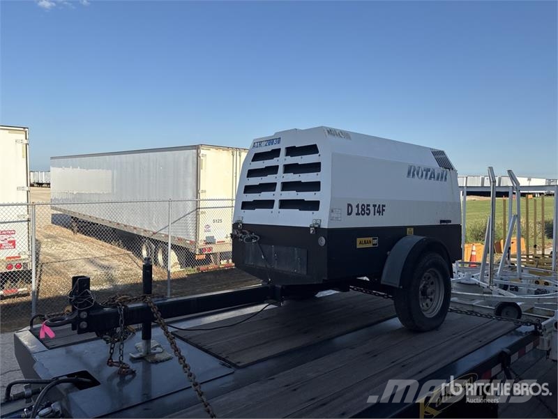 Rotair D185T4F Mobile Air Compressor Kompresorji