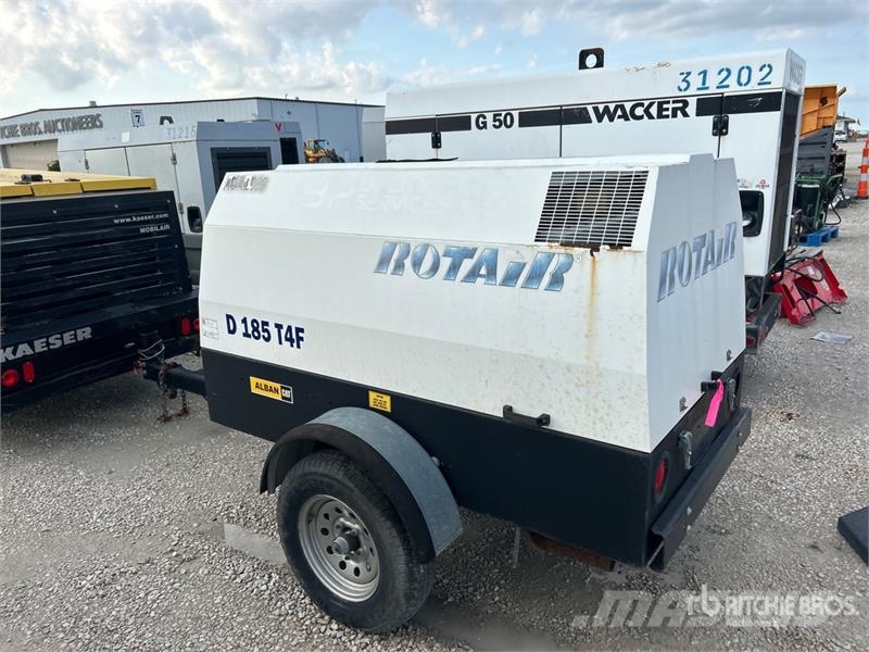 Rotair D185T4F Mobile Air Compressor مكابس