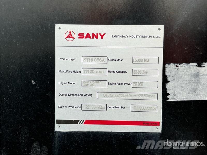 Sany STH1056A Telehandler Телескопические погрузчики