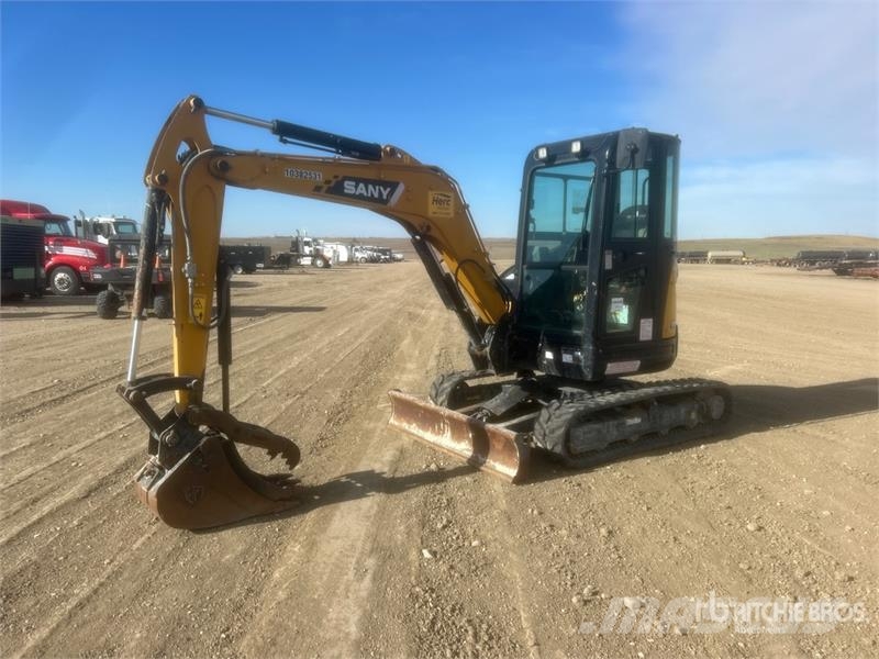 Sany SY35U Mini Excavator Mini ekskavatörler, 7 tona dek