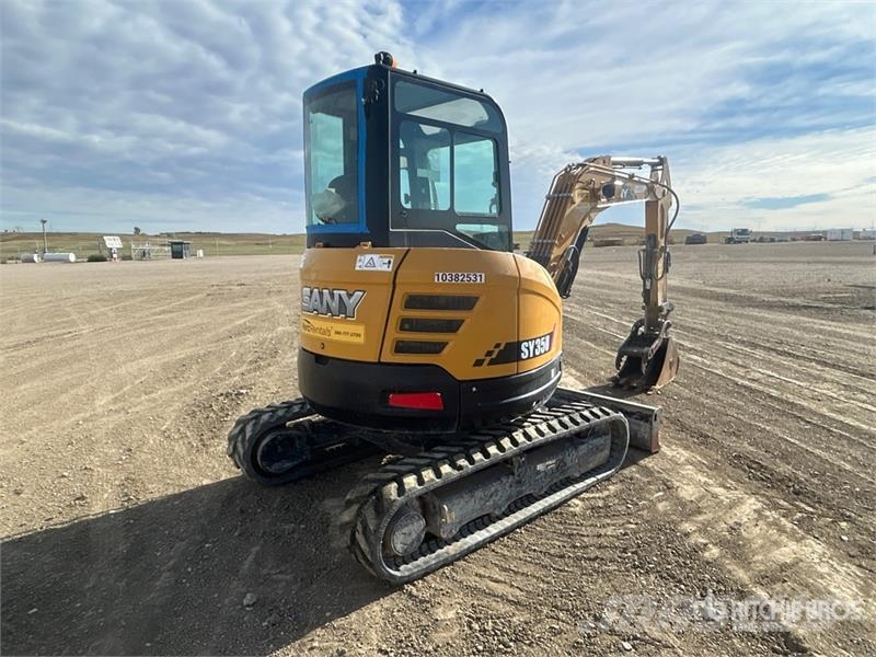 Sany SY35U Mini Excavator Mini ekskavatörler, 7 tona dek