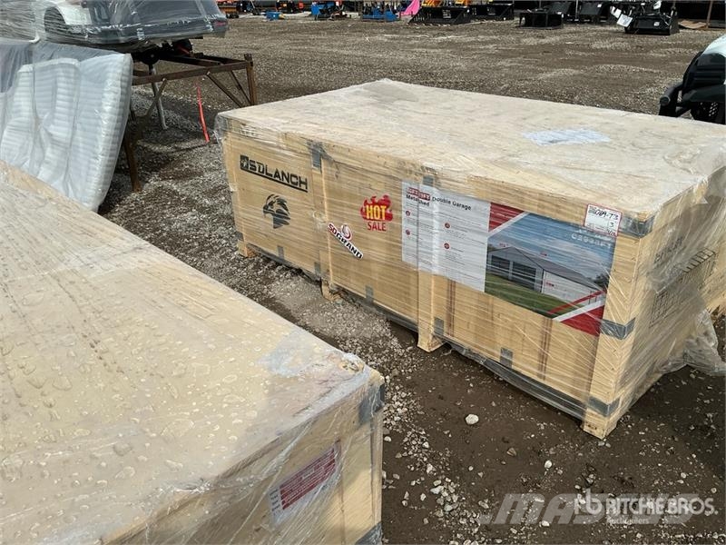 SDL2533DGMS Double Garage Metal Shed (Unused) Teräsrunkorakennukset