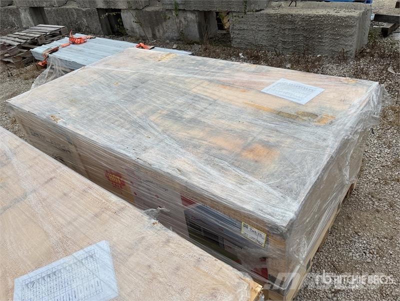 SDL2533DGMS Double Garage Metal Shed (Unused) Çelik çerçeveli yapılar