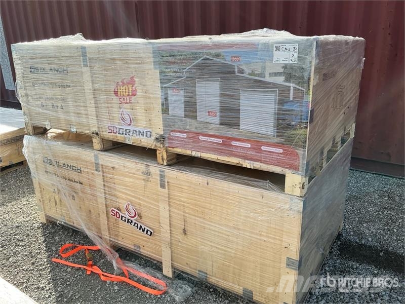  SDL4230TGMS Triple Garage Metal Shed (Unused) Стальные каркасные здания