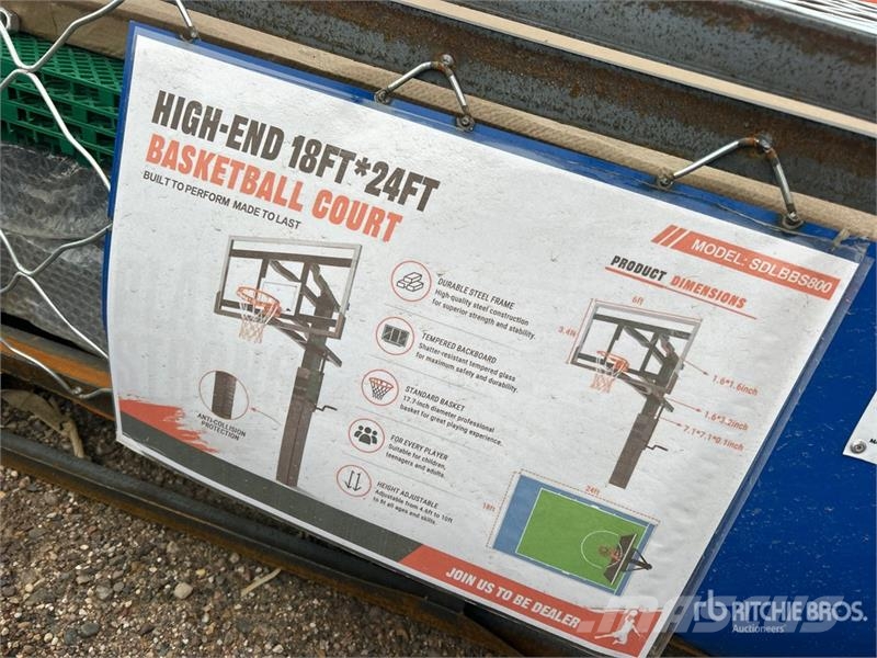  SDLBBS800 Basketball Hoop (Unused) Other components