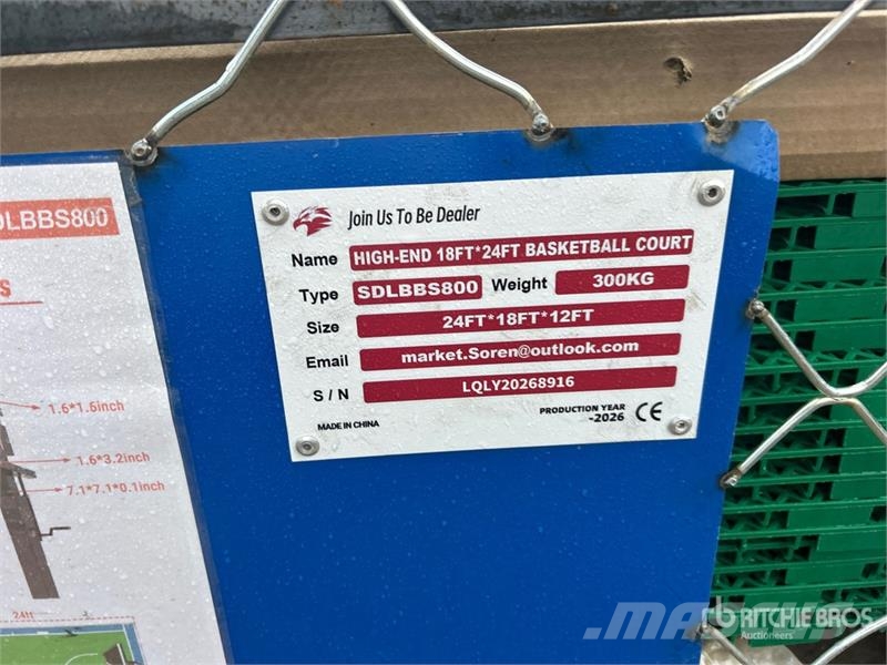  SDLBBS800 Basketball Hoop (Unused) Other components