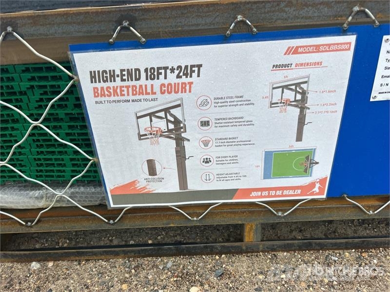  SDLBBS800 Basketball Hoop (Unused) Other components