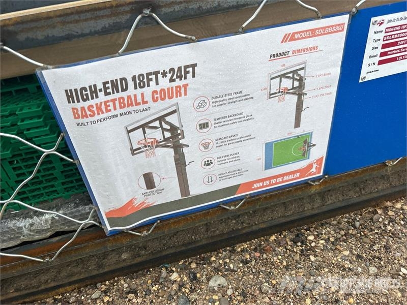  SDLBBS800 Basketball Hoop (Unused) Other components