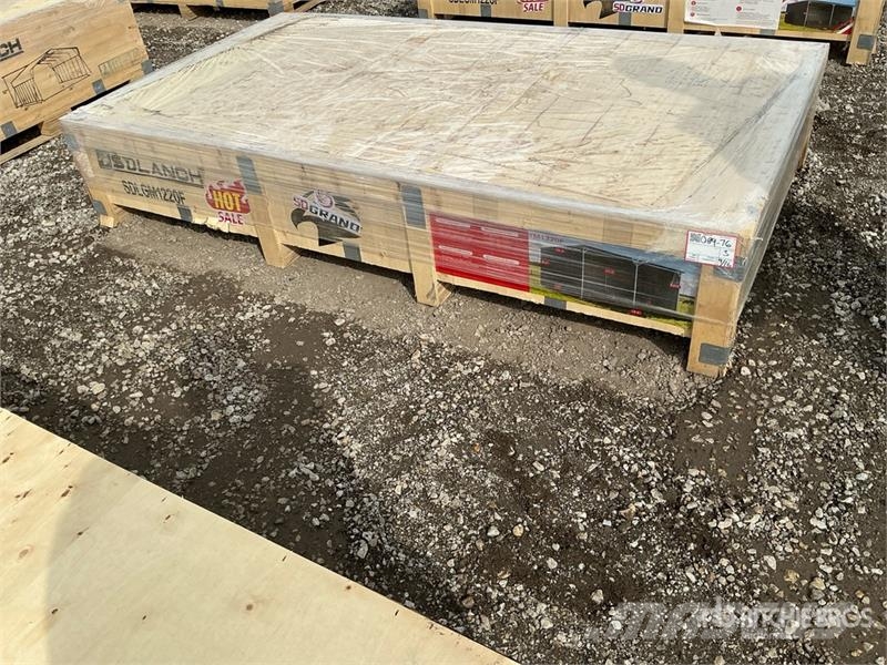  SDLGM1220F 12 ft x 20 ft Galvanized Metal Livestoc Další stroje a zařízení pro chov zemědělských zvířat