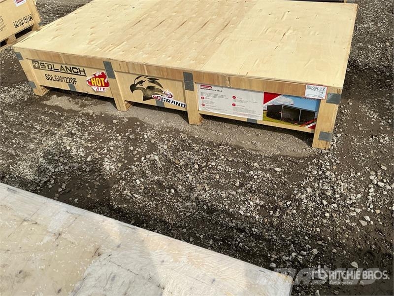  SDLGM1220F 12 ft x 20 ft Galvanized Metal Livestoc Další stroje a zařízení pro chov zemědělských zvířat
