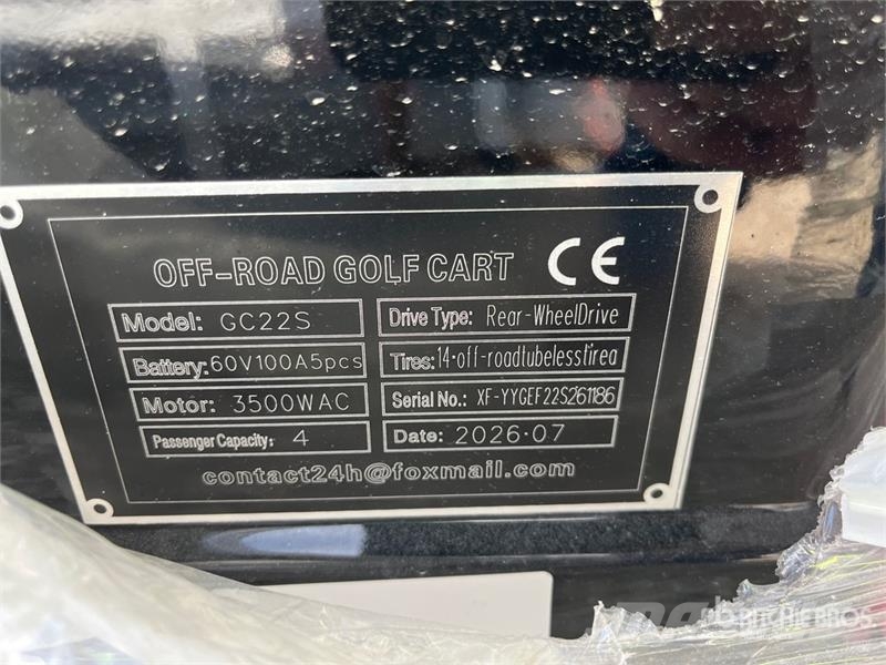 SDLOOL SL-GC22S Electric Off-Road Golf Cart (Unuse Golfkarretjes / golf carts