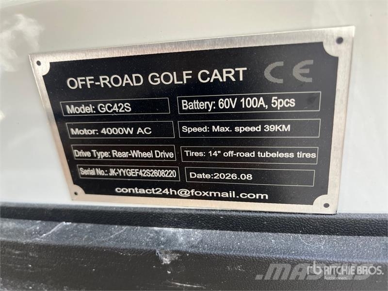 SDLOOL SL-GC42S Electric Off-Road Golf Cart (Unuse Golfkarretjes / golf carts