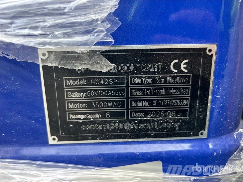 SDLOOL SL-GC42S Electric Off-Road Golf Cart (Unuse Golfkarretjes / golf carts
