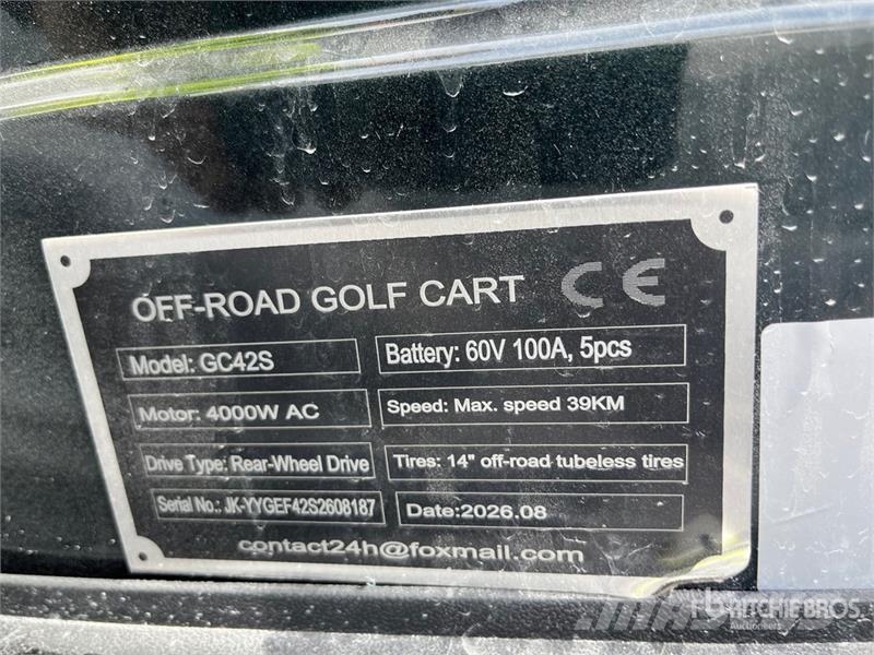 SDLOOL SL-GC42S Electric Off-Road Golf Cart (Unuse Golfkarretjes / golf carts