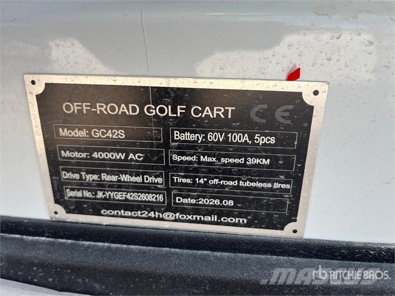 SDLOOL SL-GC42S Electric Off-Road Golf Cart (Unuse Golfkarretjes / golf carts