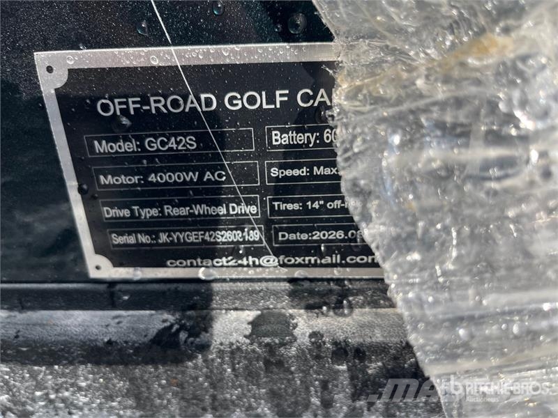 SDLOOL SL-GC42S Electric Off-Road Golf Cart (Unuse Golfkarretjes / golf carts