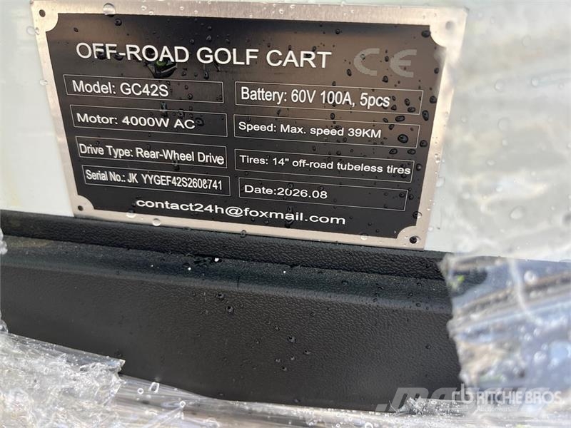 SDLOOL SL-GC42S Electric Off-Road Golf Cart (Unuse Golfwagen/Golfcart