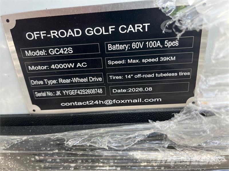 SDLOOL SL-GC42S Electric Off-Road Golf Cart (Unuse Golfwagen/Golfcart