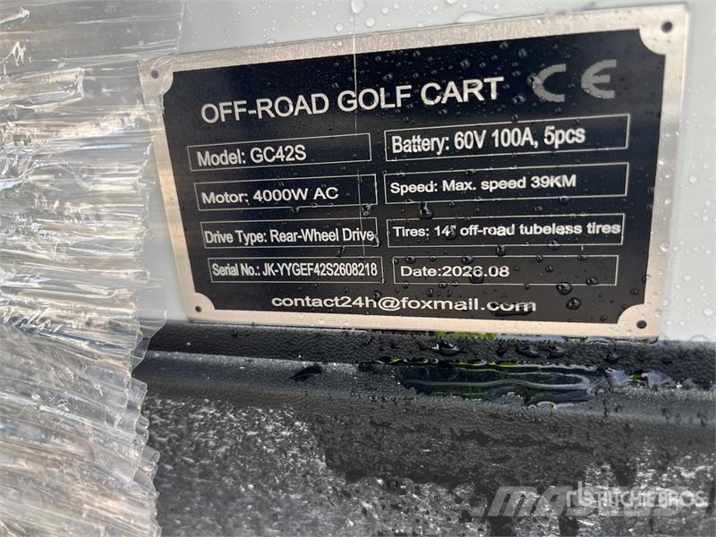 SDLOOL SL-GC42S Electric Off-Road Golf Cart (Unuse Golfkarretjes / golf carts
