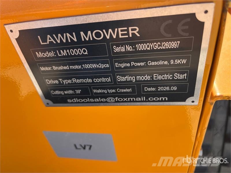 SDLOOL SL-LM1000Q Remote Control Lawn Mower (Unuse Tractorașe de tuns iarba