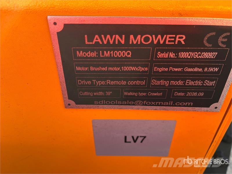 SDLOOL SL-LM1000Q Remote Control Lawn Mower (Unuse Kosiarki ogrodowe